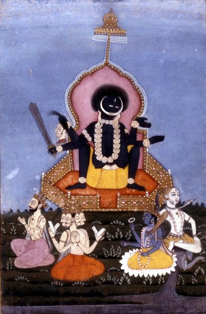 Kali as the Supreme Deity - 19th Century