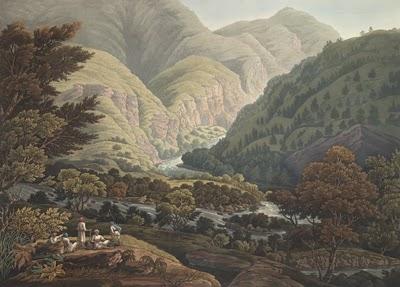 The junction of the Touse and Pabur by James Baillie Fraser - 1820